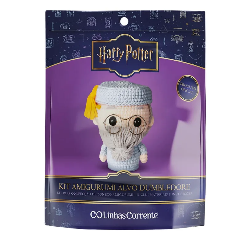 Kit de Amigurumi Coats Corrente Harry Potter - Dumbledore