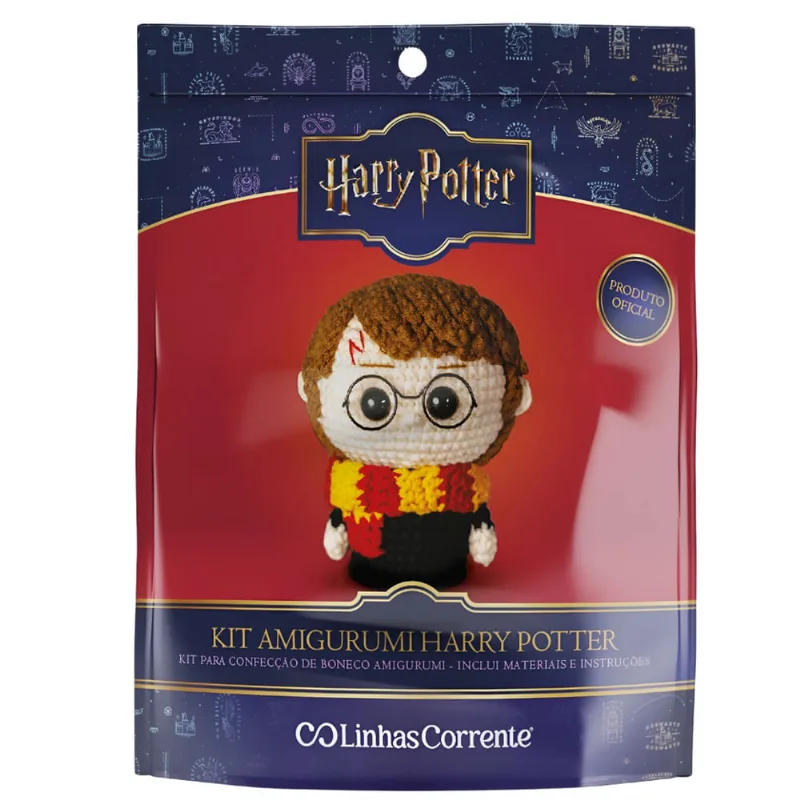 Kit de Amigurumi Coats Corrente Harry Potter - Potter