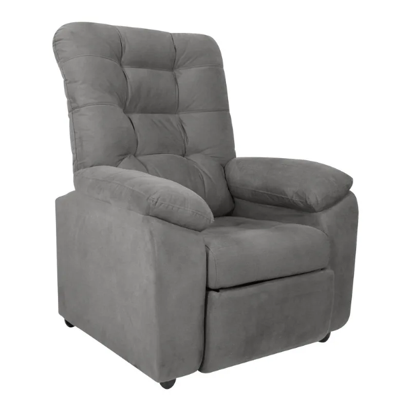 Poltrona Retrátil e Reclinável 88cm com Pés Multimóveis CR45263 - Multimóveis