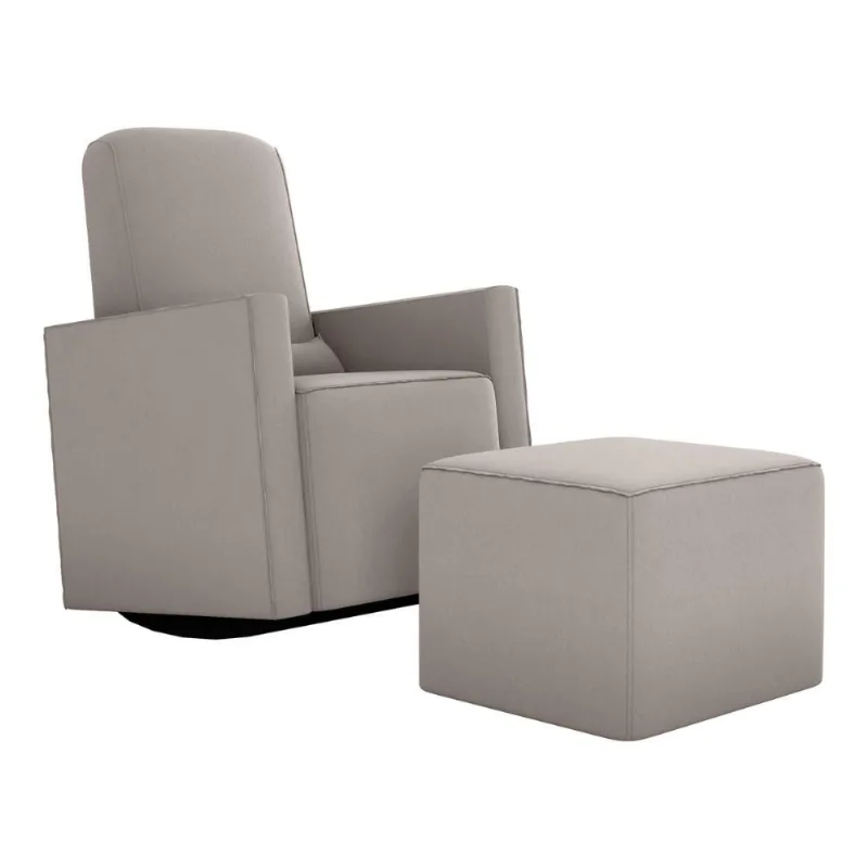 Poltrona de Balanço 66cm com Puff Multimóveis CR45268 - Multimóveis
