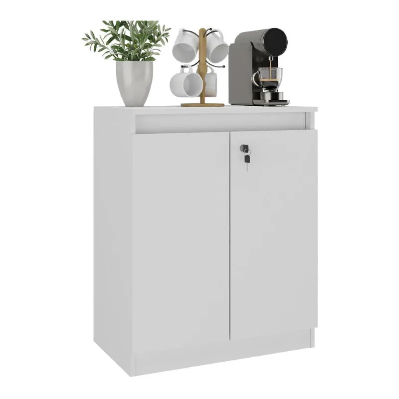 Aparador Buffet 60cm 2 Portas com Chave Multimóveis CR50099 - Multimóveis