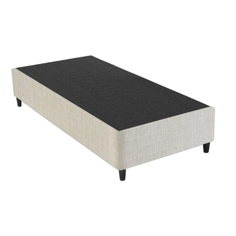 Base Box Sommier Solteirão 96x203 Columbus Inducol Cr35245b Bege - Multimóveis