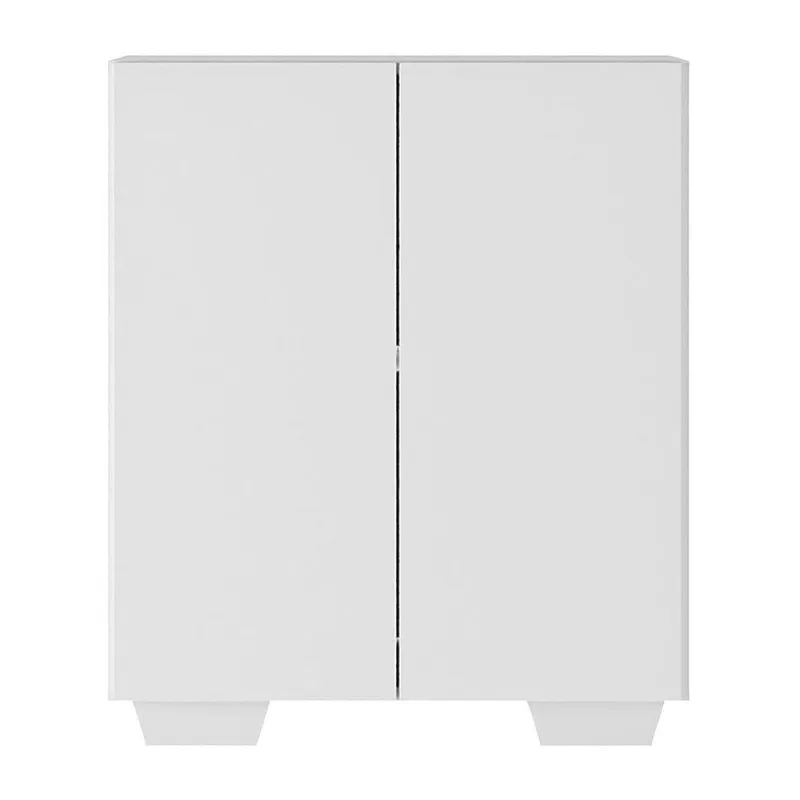 Armário Lavanderia Com 2  Portas Multimóveis Branco - OUTRAS - Móveis