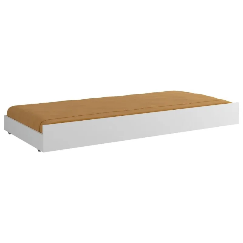 Cama Auxiliar para colchão 78 x 188 cm Multimóveis FG354 Branca - Multimóveis