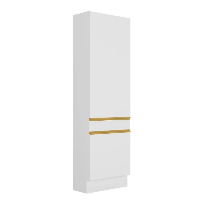 Paneleiro com Rodapé 2 Portas Veneza GW Multimóveis MP2121 Branco