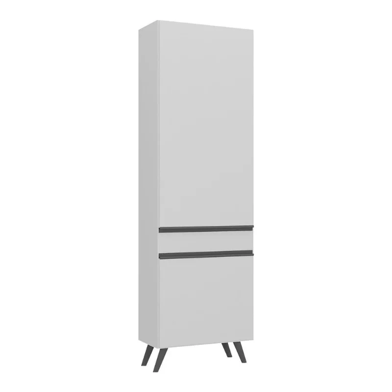 Paneleiro 2 Portas Veneza Multimóveis MP3746.964 Branco/Preto - Multimóveis