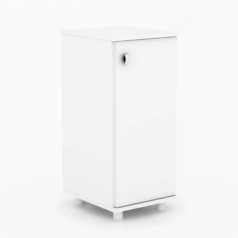 Balcão Multiuso com 1 Porta Multimóveis CR20006 Branco - Multimóveis