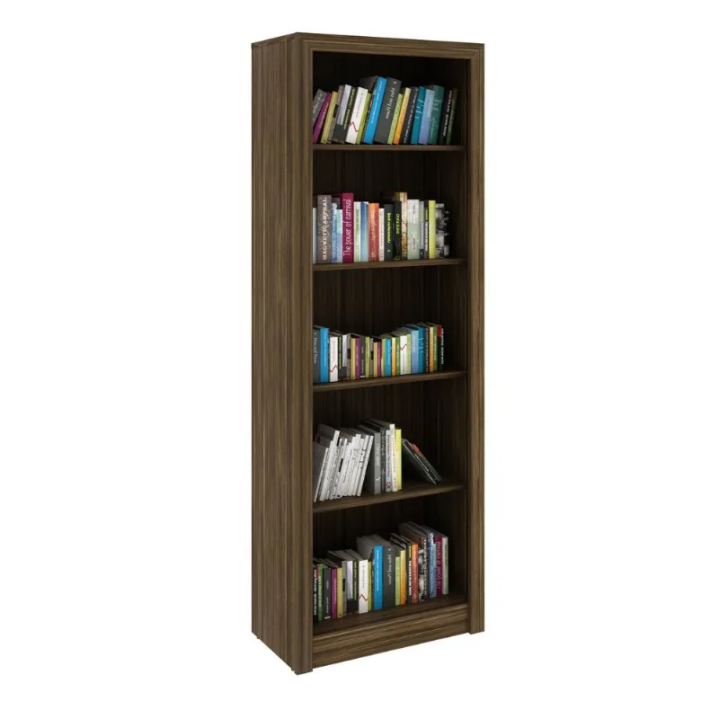 Estante Escritório 60 cm Multimóveis CR25014 Nogal - Multimóveis