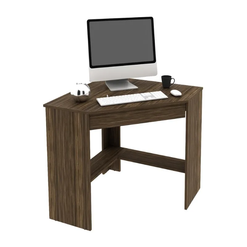 Escrivaninha/Mesa Escritório de Canto Multimóveis CR25064 Nogal