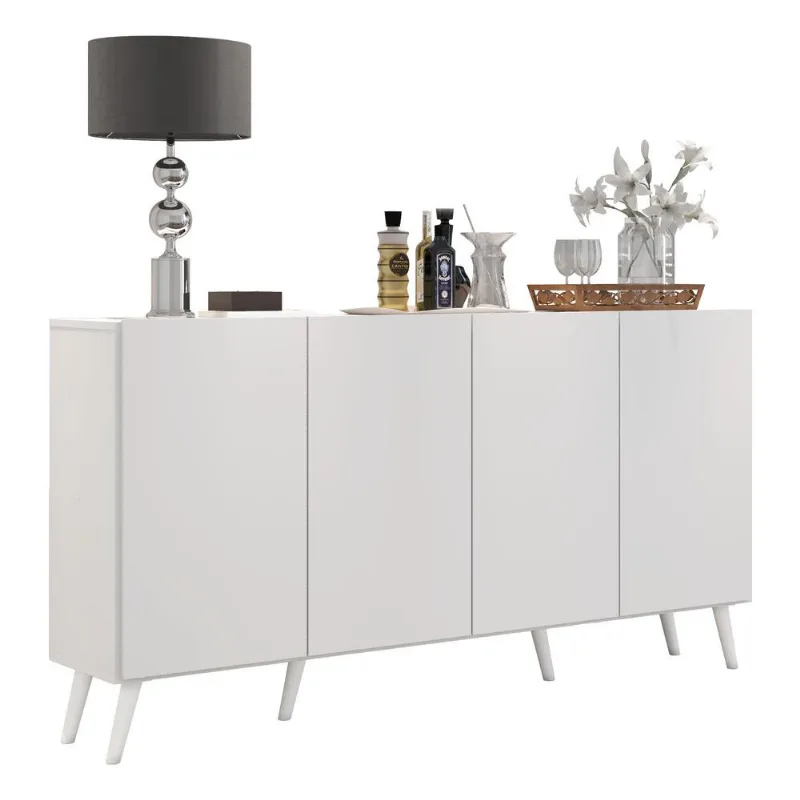 Aparador Buffet 4 Portas Retrô Veneza Multimóveis V3556 - Multimóveis