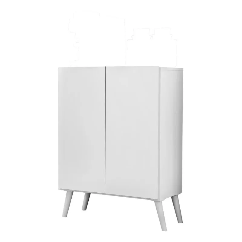 Aparador Buffet 2 Portas Retrô Veneza Multimóveis V3609 - Multimóveis