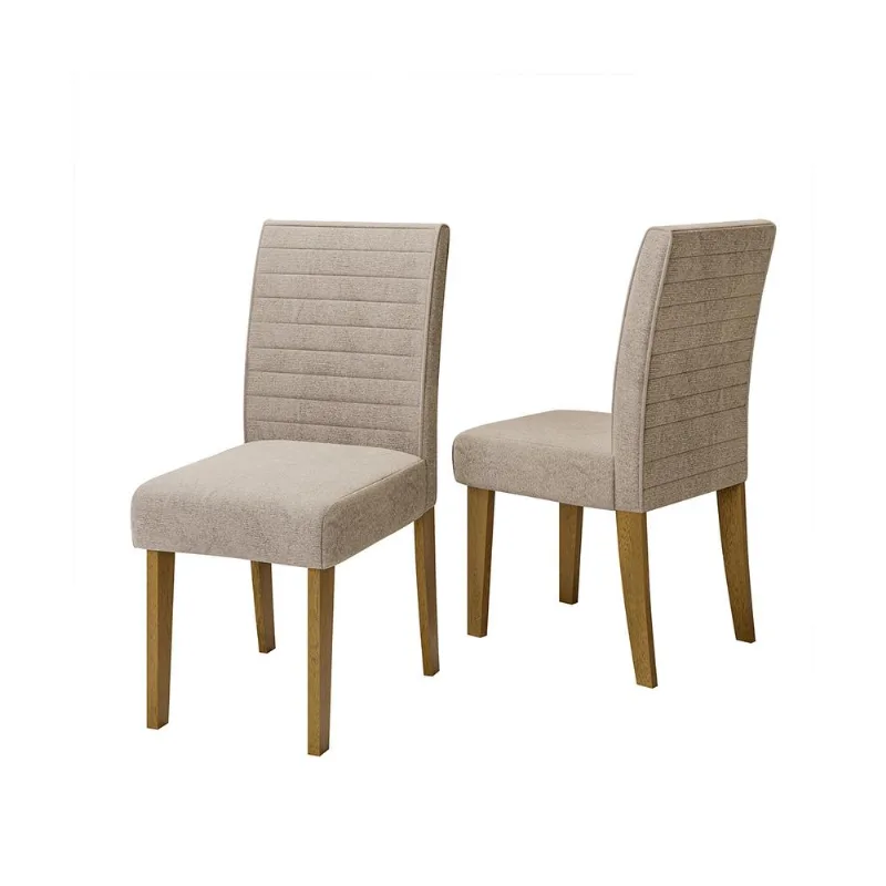 Conjunto com 2 Cadeiras de Jantar Multimóveis CR50041 - Multimóveis