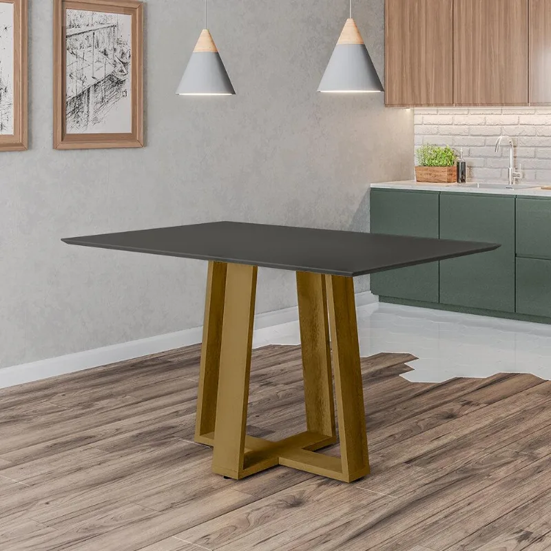 Mesa de Jantar 136cm Multimóveis CR50044