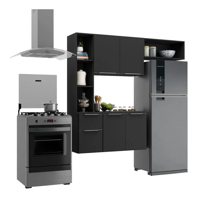 Armário De Cozinha Com Balcão Sofia Multimóveis V2004 - Multimóveis