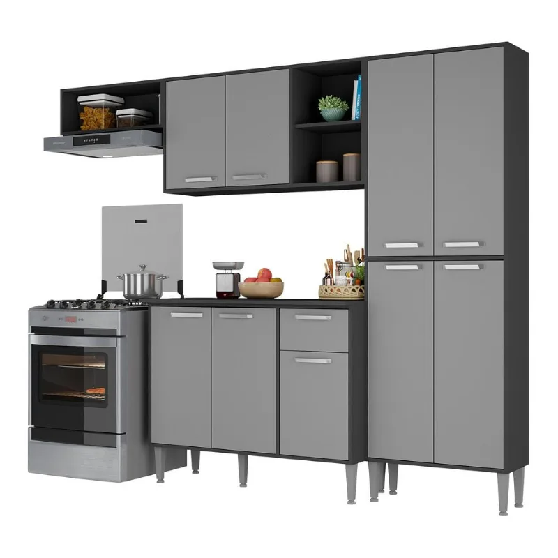 Armário de Cozinha Compacta Xangai Multimóveis V2840 - Multimóveis