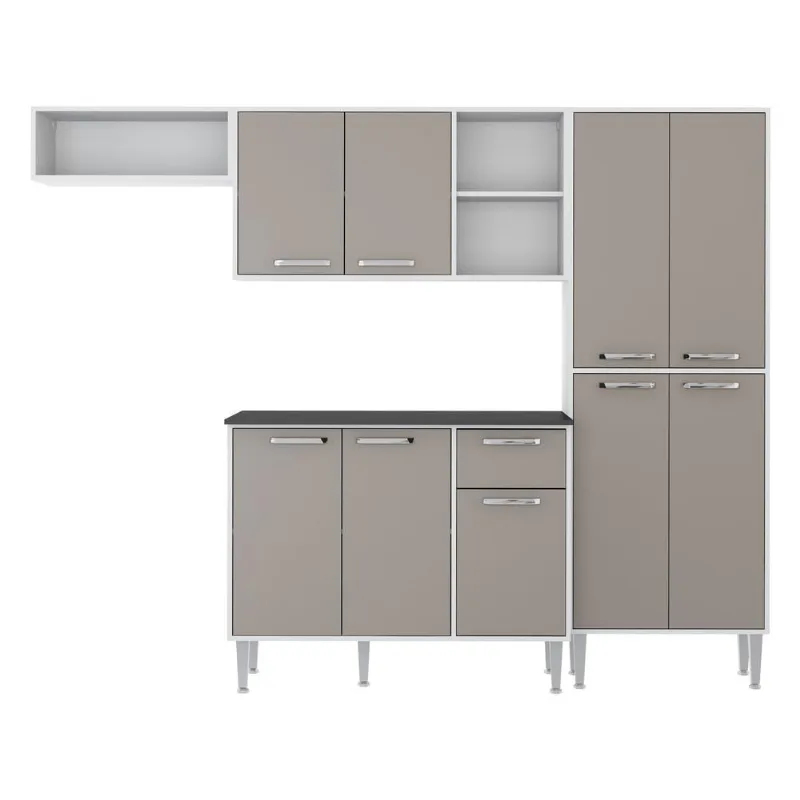Armário de Cozinha Compacta Xangai Multimóveis V2840 - Multimóveis