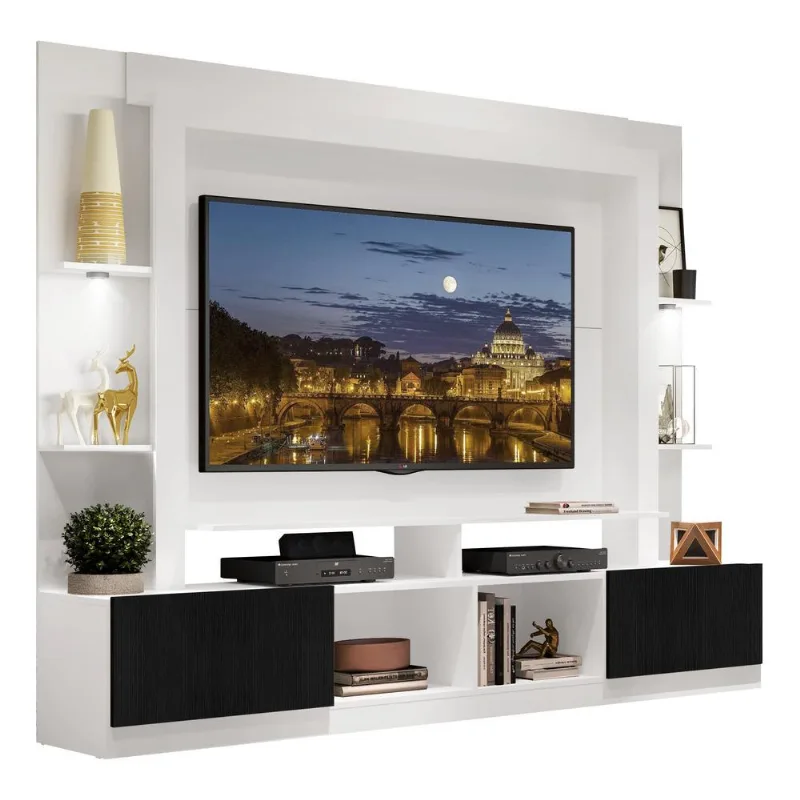 Estante TV 65" com Leds Berlim Multimóveis V3392 - Multimóveis