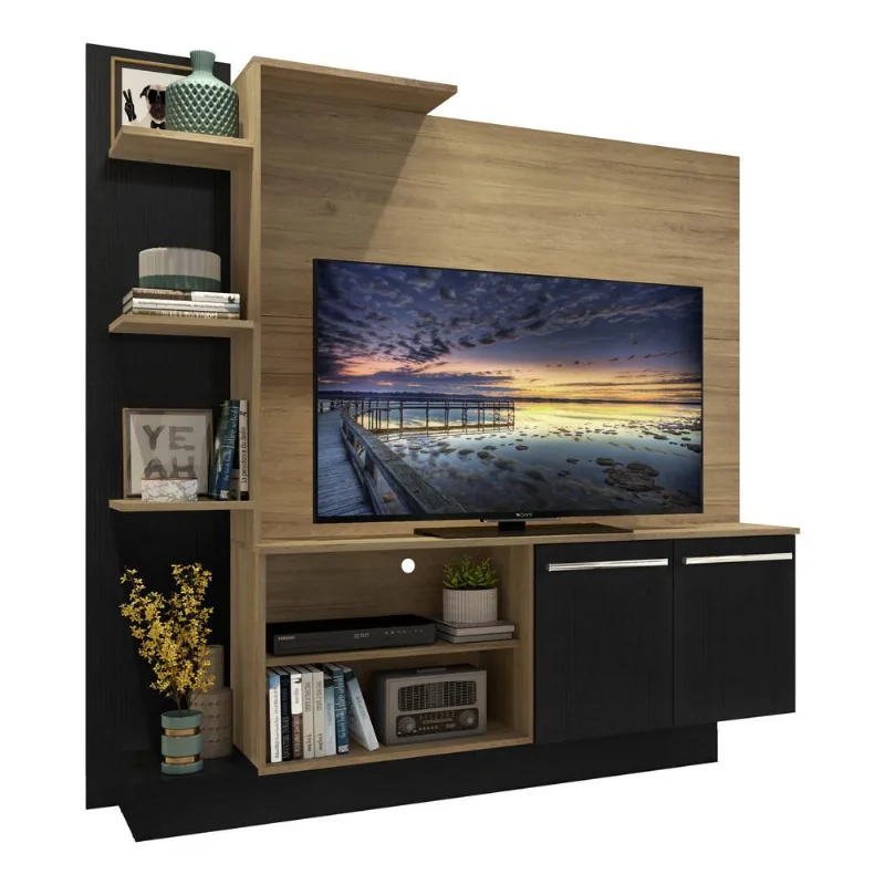 Estante TV 55" e 2 portas Denver Multimóveis V2473
