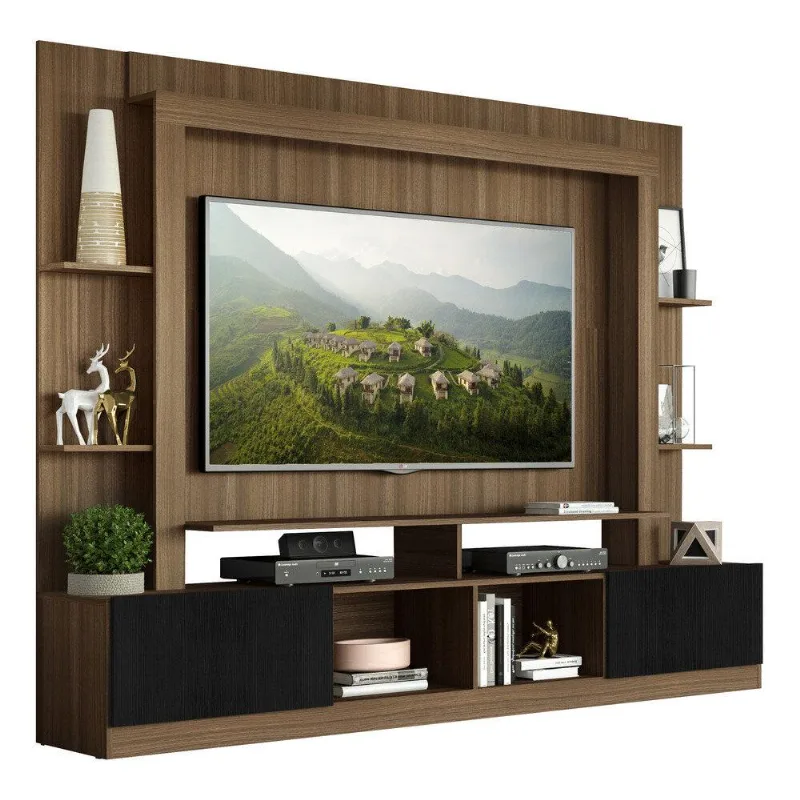 Estante com Suporte TV 65" e 2 portas Oslo Multimóveis V3386
