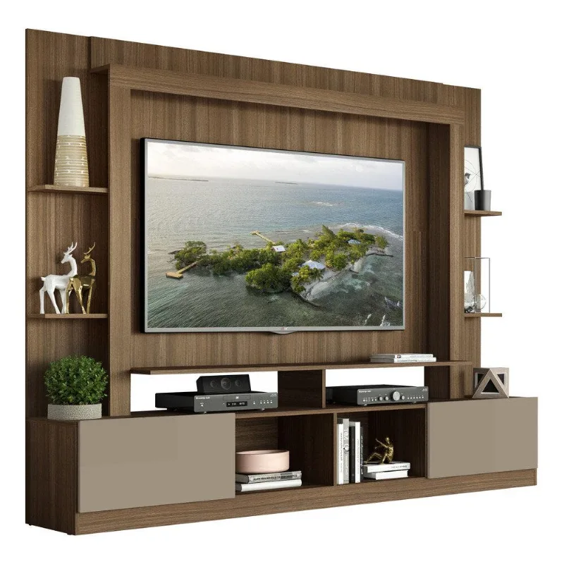 Estante com Suporte TV 65" e 2 portas Oslo Multimóveis V3386