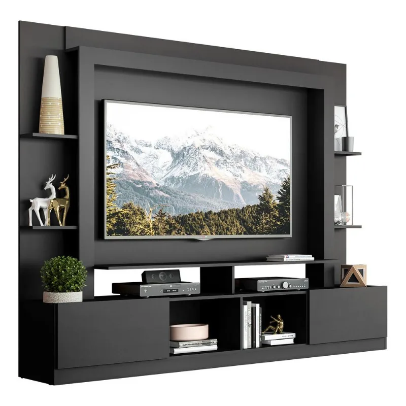 Estante com Suporte TV 65" e 2 portas Oslo Multimóveis V3386