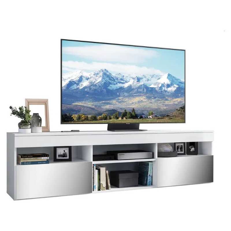Rack TV 65" Suspenso c/ Esp 2 Portas Paris Multimóveis V3331 - Multimóveis