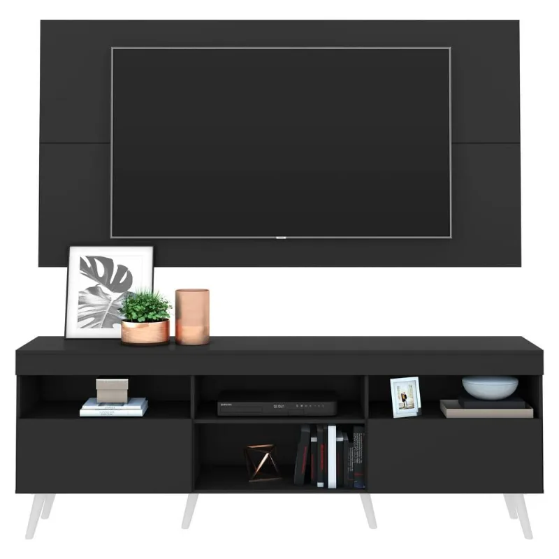 Rack com Painel TV 65" Retrô Flórida Multimóveis V3133 - Multimóveis