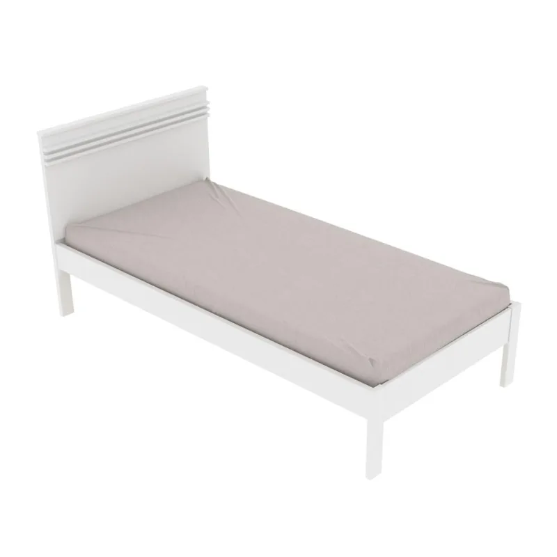 Cama de Solteiro para Colchão 88 x 188cm Multimóveis VCR35014 - Multimóveis