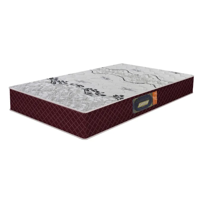 Colchão Solteiro Gazin 88x14x188cm - Espuma D28 CR402B - Multimóveis