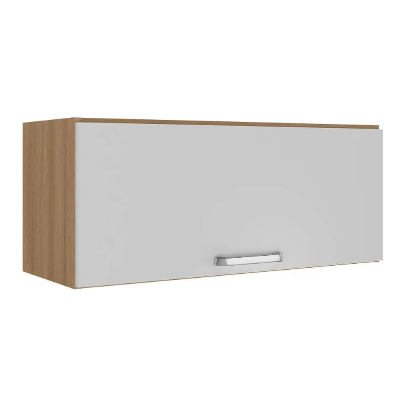 Armário Aéreo 80cm com 1 Porta Basculante Paris Mutimóveis MP2187 - Multimóveis