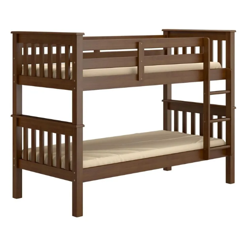 Beliche de Solteiro Madeira Maciça para Colchão 88 x 188 cm Multimóveis CR35207