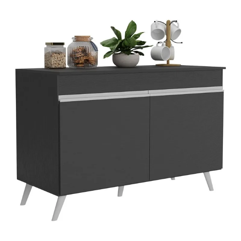 Balcão Cozinha Gabinete Pia 120cm 2 Portas Veneza Multimóveis V3738 - Multimóveis
