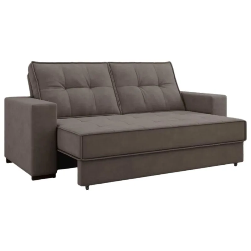 Sofá 2 Lugares Retrátil e Reclinável 180cm Multimóveis CR45241