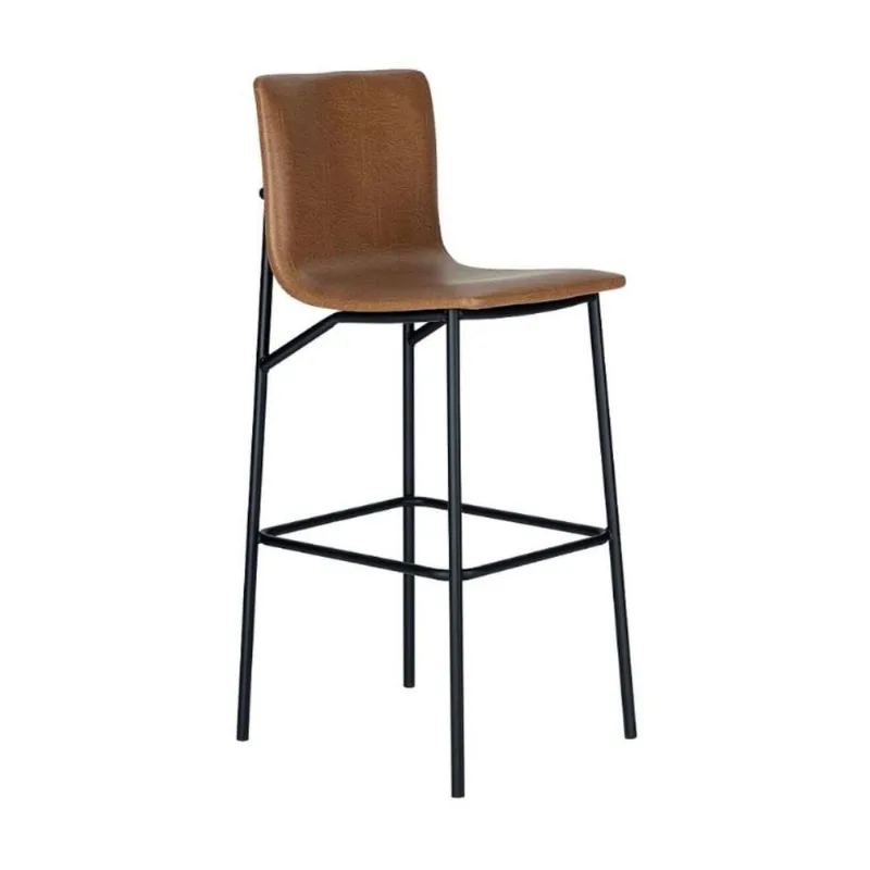 Banqueta Alta Estofada para Cozinha Bar Multimóveis CR20281