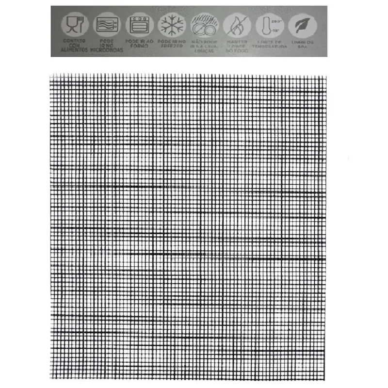 Manta Antiaderente Perfurada Retangular Allonsy Cromus 30x40cm (MP)