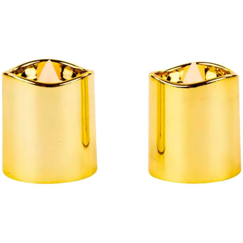 Vela Decorativa Cromus LED 2 Unidades Ouro (MP)