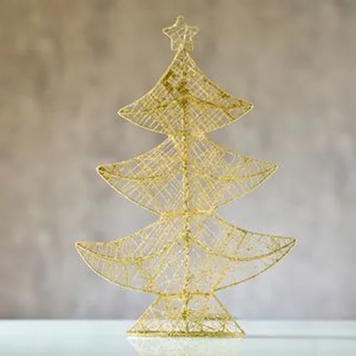 Arvore Natal Cromus Dourada - CROMUS - Mercearia
