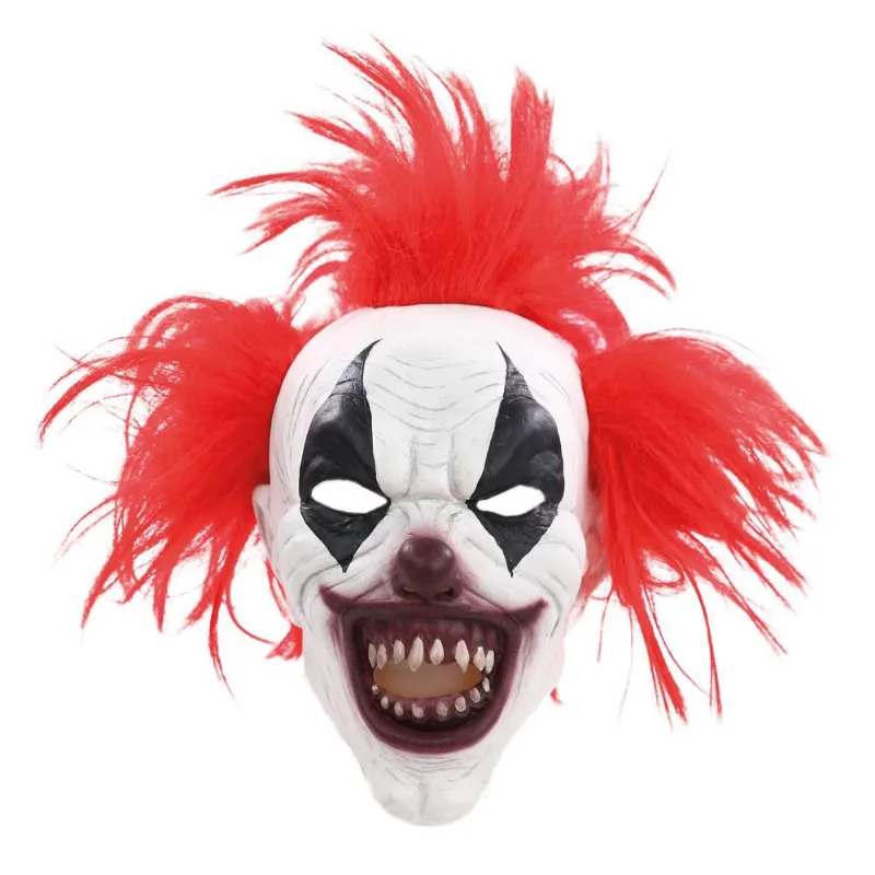Mascara palhaco maniaco fantasia halloween 38CM