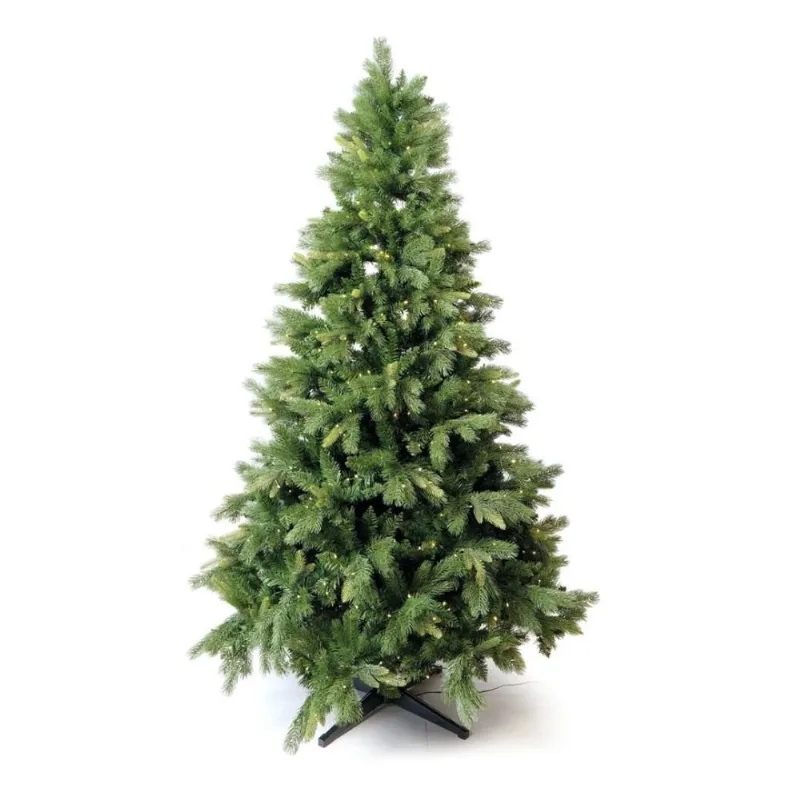 Árvore De Natal Giratória Cromus Palermo Com Led 942 Galhos 180cm Bivolt (MP)