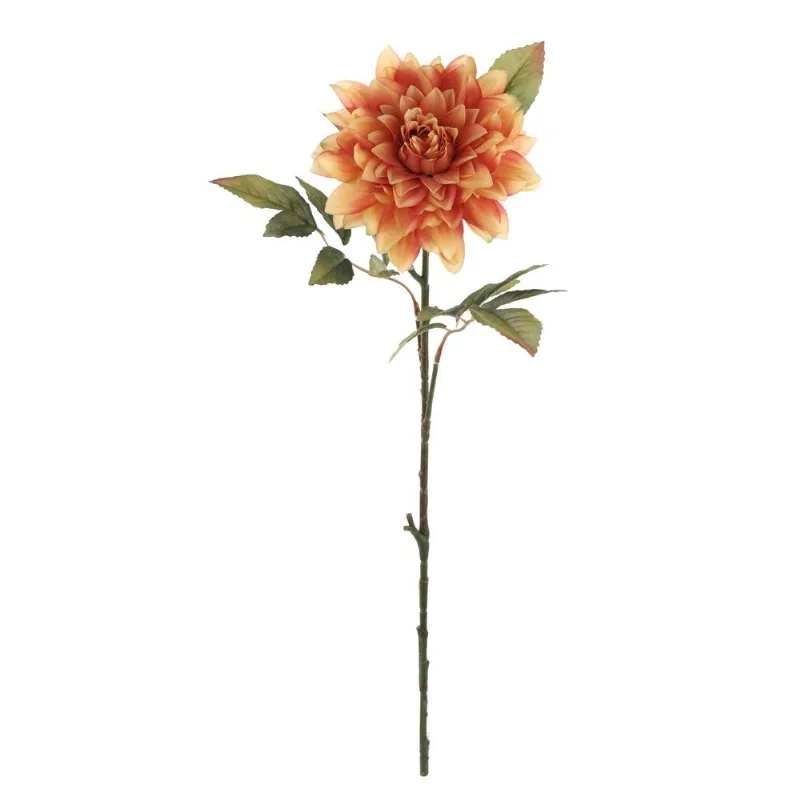 Haste De Dália Artificial Cromus 76cm Laranja 3008 (MP)