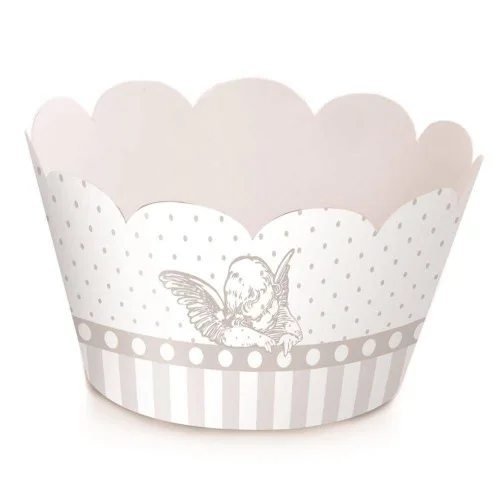 Mini Wraps P/cupcake Cromus Meu Batizado - CROMUS