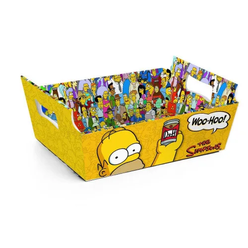 Cesta Cartao Cromus Simpsons - SIMPSONS
