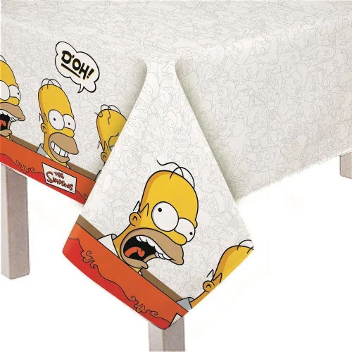Toalha Mesa Cromus 118x180 Simpsons - SIMPSONS