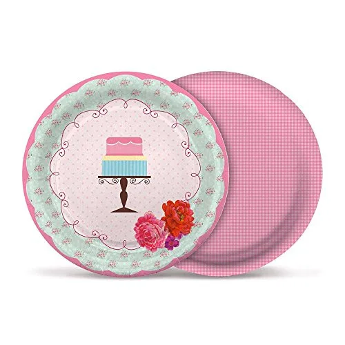 Prato Redondo Cromus 21cm Patisserie C/8 - CROMUS FESTAS