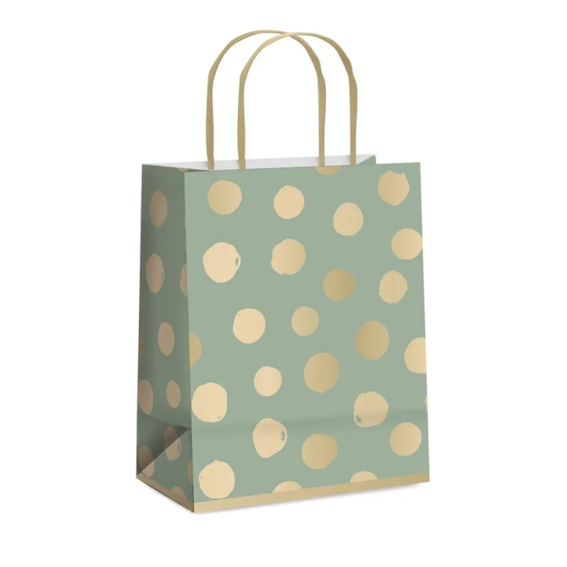 Sacola P/Presente Big Ball Salvia Gg 39x32x16cm 14002010 Cromus - LC