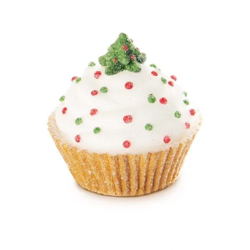 Vela Natal Cromus Cupcake C/led - CROMUS - Mercearia