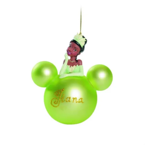 Enfeite Cromus Bola Natal Disney Tiana C/2 - CROMUS