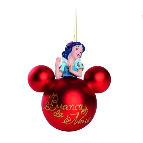 Enfeite Cromus Bola Natal Disney Branca Neve C/2 - CROMUS