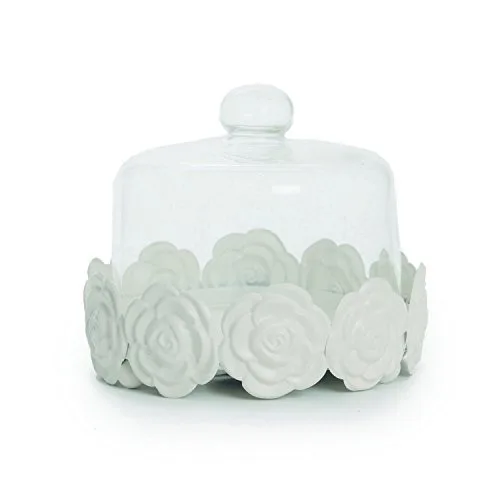 Cake Solitario Cromus Baixo C/cupula Branco - CROMUS