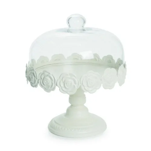 Cake Bailarina C/cupula Gd Cromus Branco Borda Rs - CROMUS